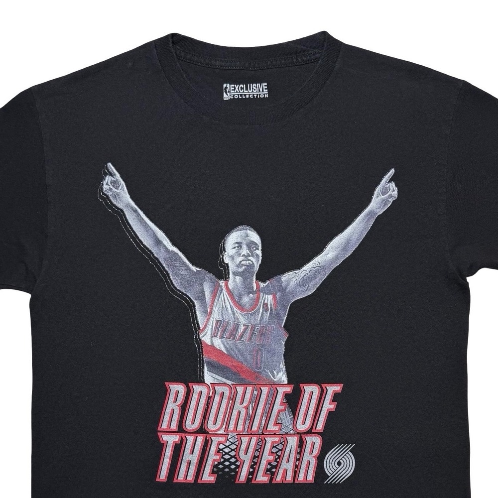 Damian Lillard x Portland Trailblazers rookie of the year shirt - YOUTH LARGE